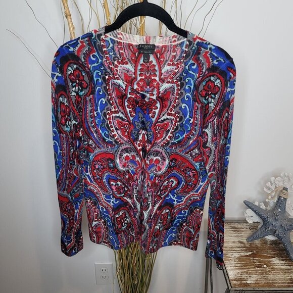 Talbots Cardigan Womens Small Petite - Picture 1 of 5